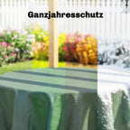 Abdeckplane Wasserdicht 4 x 6 m 90g/m² Allzweckplane Grün