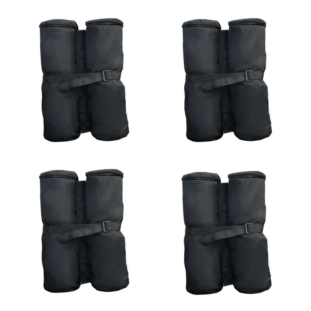 15 kg Heavy Duty Gazebo Weight Sand Bags, 4 pcs Leg Weights Marquee Tent Canopy Base for Trampoline Pop Up Gazebo Tent