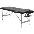 Massageliege klappbar, inkl. Gesichtsöffnung, Armlehnen, Handablagen, Massageliege mobil, 185 cm x 70 cm x 82 cm