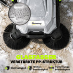 Kehrmaschine manuell 68 cm Kehrbreite 24 L Schmutzbehälter