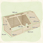 Schildkr?tenbox, Outdoor Schildkr?tengehege, bodenloses Design, leicht zu ?ffnen, Schildkr?tenhaus, Natur