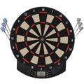 LCD Electronic Dartboard Set Features 26 Games w/ 185 Variations and Include 6 Darts Multi-Game Option Ready-to-Play