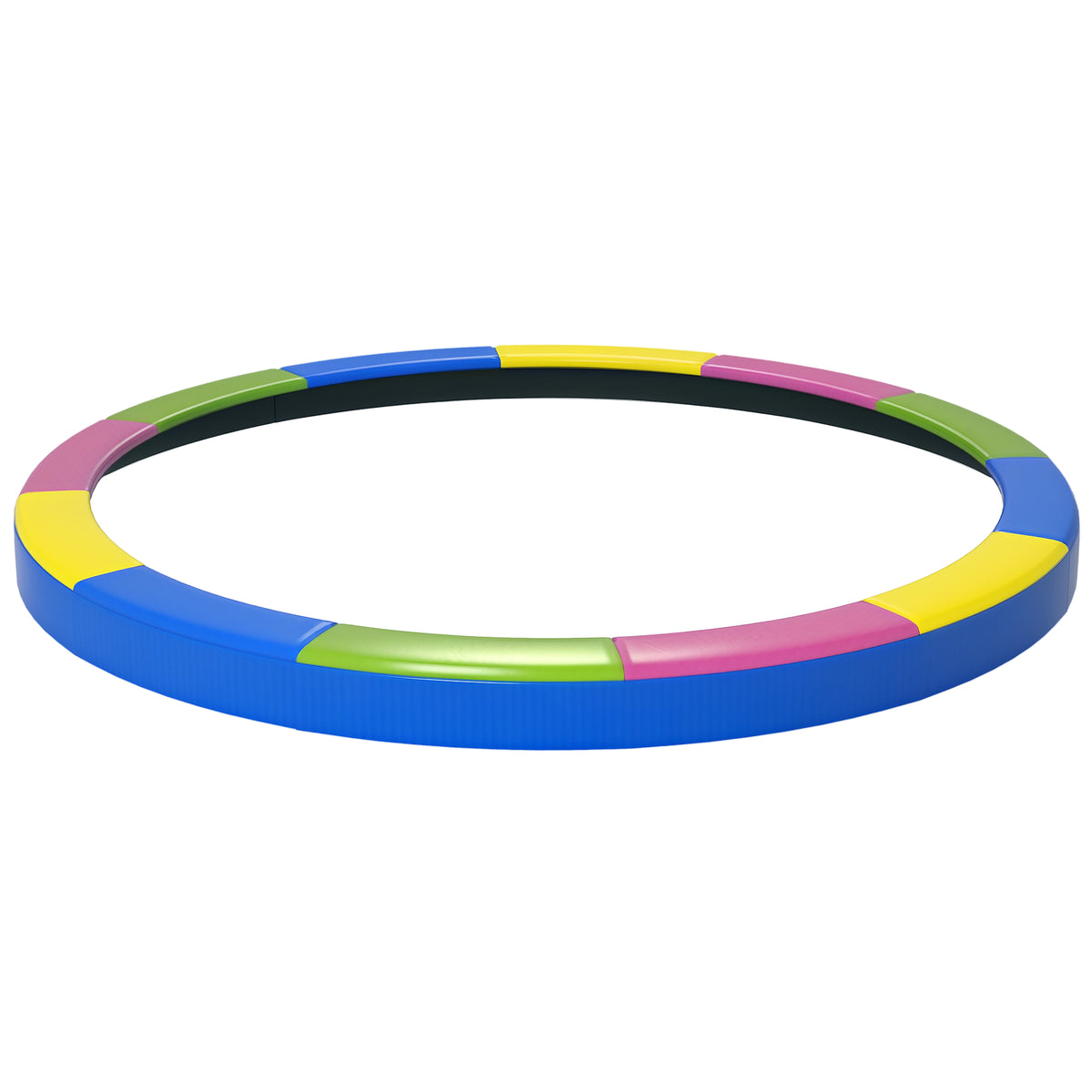 Ersatz-Randabdeckung für Trampoline, wasserfest, reißfest, Ø366 cm, bunt