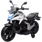 Elektro-Kindermotorrad, Honda, 3 km/h, Musik & Licht, 3-6 Jahre, bis 30 kg, Wei?