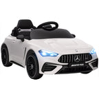 Kinder-Elektroauto, Mercedes-Design, 12V Motoren, Fernbedienung, LED-Lichter, Musik, f¨¹r 3-6 Jahren Kinder, Wei?