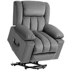 Elektrischer Aufsteh-Sessel, Weicher, samtartiger Stoff, USB-Anschl¨¹sse