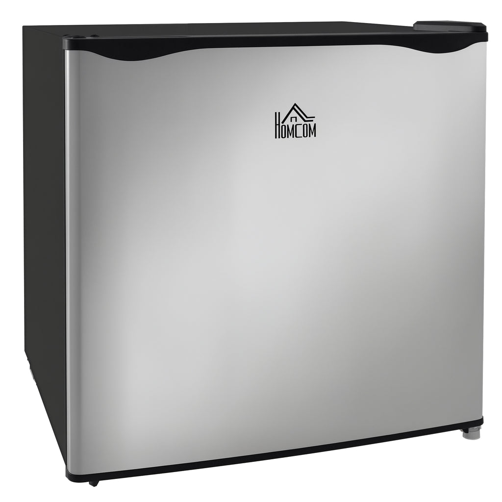Mini-Gefrierschrank, 35 L Minikühlschrank, -14 bis -24℃, 5-stufige Temperaturregelung, 47 x 44,2 x 48,8 cm, Silber
