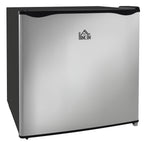 Mini-Gefrierschrank, 35 L Minikühlschrank, -14 bis -24℃, 5-stufige Temperaturregelung, 47 x 44,2 x 48,8 cm, Silber