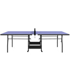 Tischtennisplatte klappbar Standard Tischtennistisch inklusive Tischtennisnetz 3 B?lle 12mm Tischplatte
