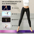 236 cm Klappbarer Schwebebalken für Jugendliche 80kg Violett