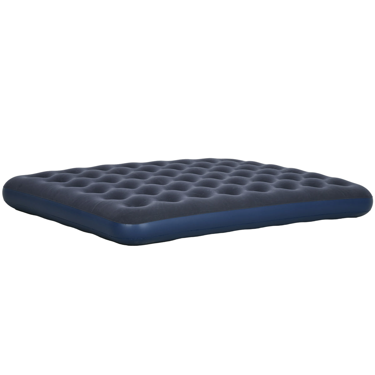Luftmatratze f¨¹r 2 Personen, weich & robust, 203x152x22cm, Dunkelblau