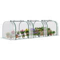 295 x 100 cm Low Tunnel Greenhouse - Clear