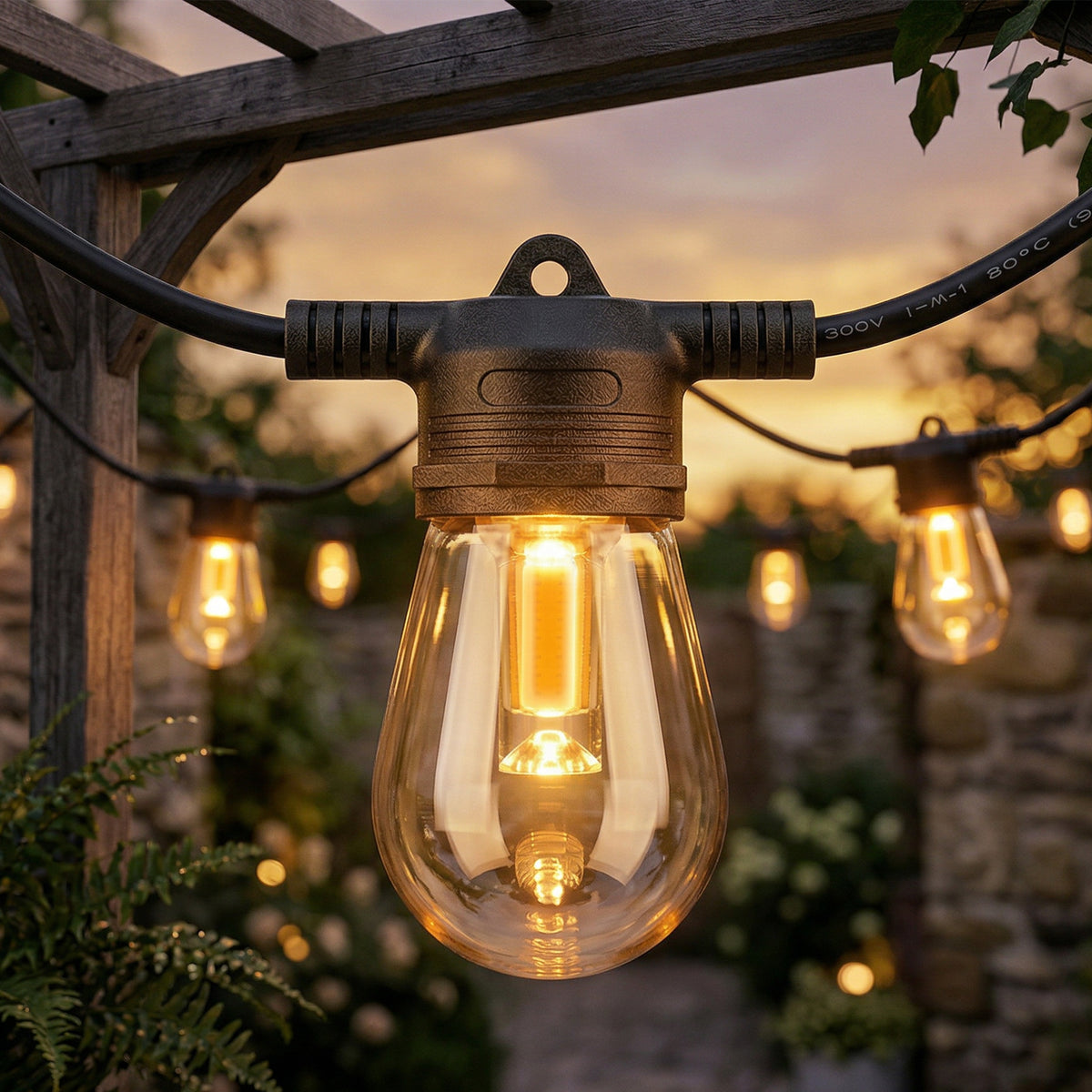 Globe Lichterkette, RGBW Vorhanglichter, IP44 wasserdicht für Innen- und Außendekoration