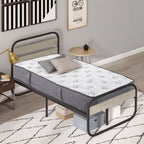Matratze 90x200 cm 25,8 cm Höhe 7-Zonen ergonomisch mit abnehmbarer waschbar Bezug