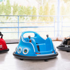 Kinder-Autoscooter, 360¡ã-Drehung, f¨¹r 3-5 Jahre, mit Fernbedienung, Musik, Blau