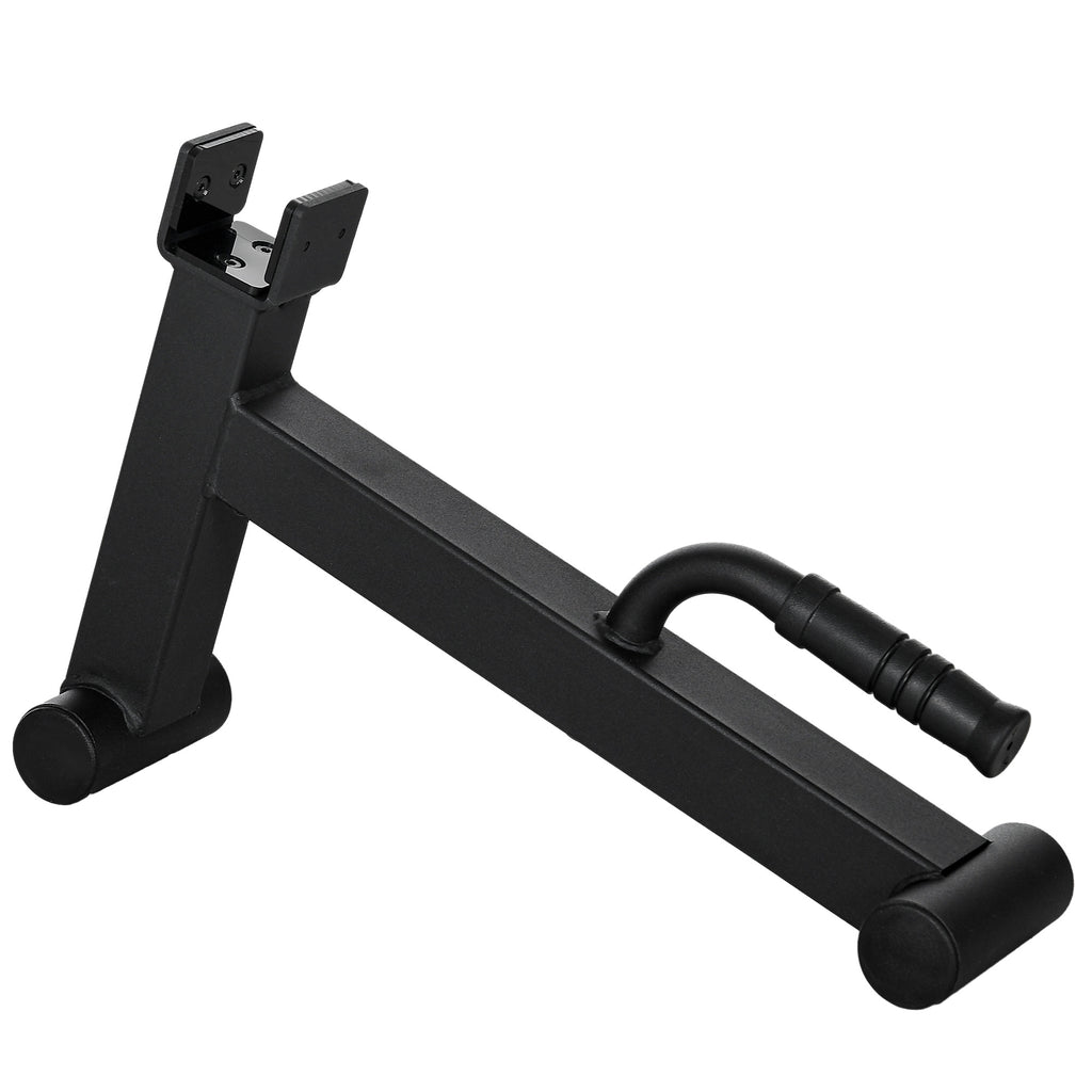 Deadlift Barbell Jack with Non-Slip Handle, for Weight Training - Black