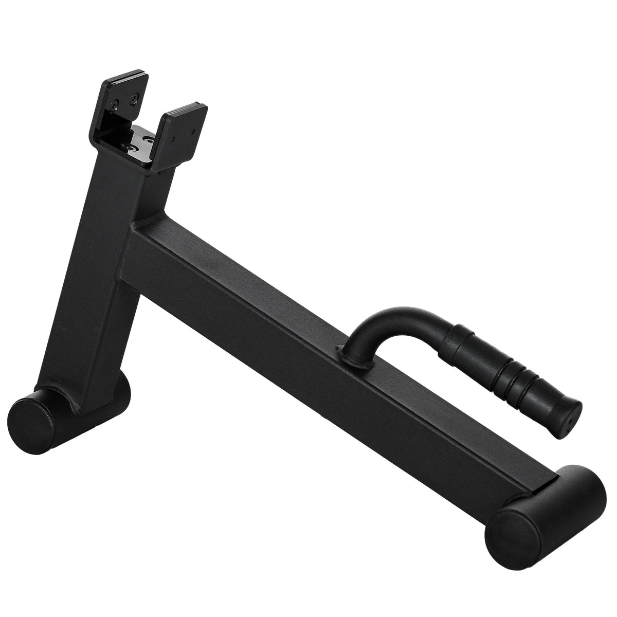 Deadlift Barbell Jack with Non-Slip Handle, for Weight Training - Black