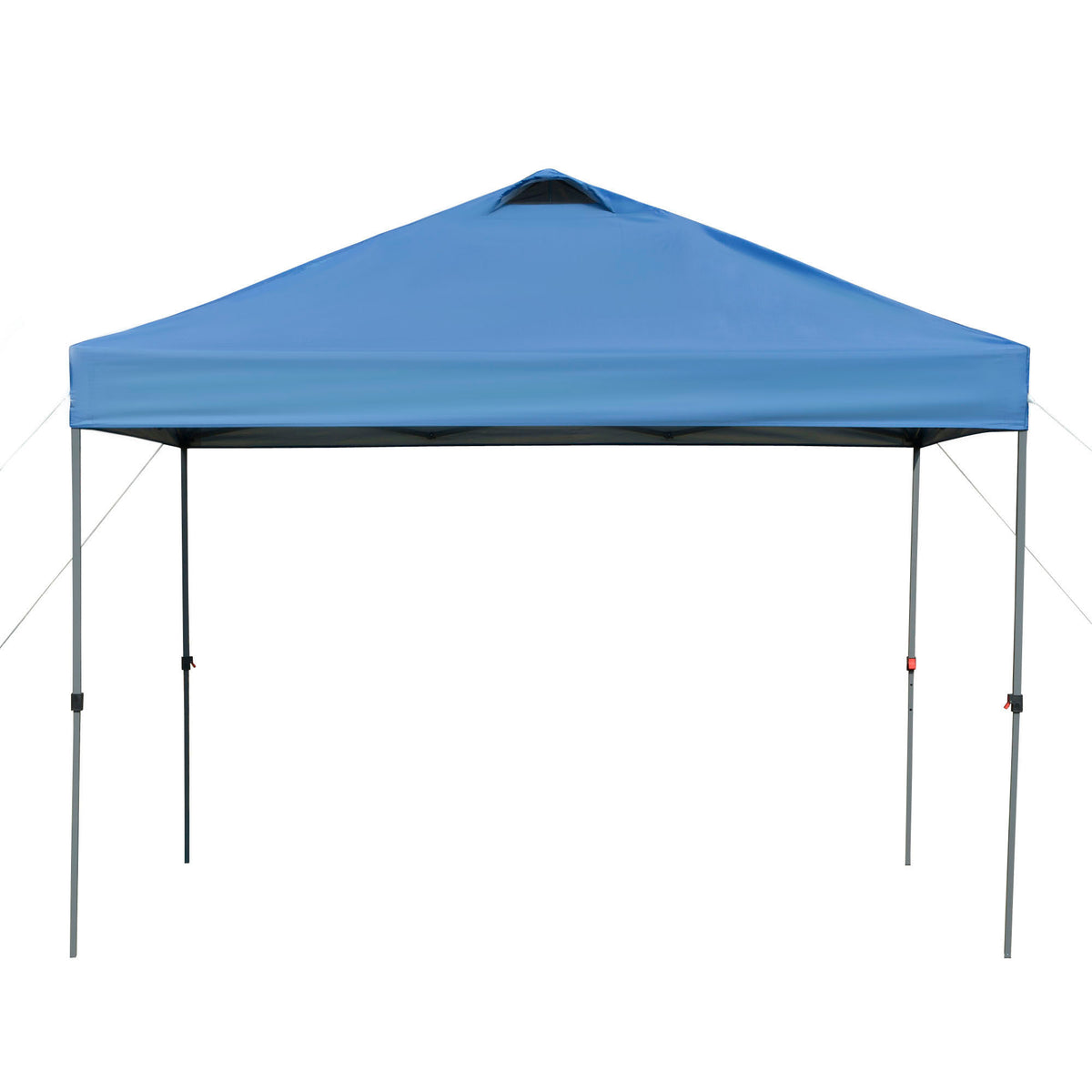 Garten-Pavillon, Faltpavillon, Festzelt, Gartenzelt inkl. Heringe Abspannseile, Oxfordstoff, 2,99 x 2,99 x 2,64 m, Blau