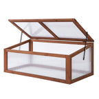 Mini-Gewächshaus, Kleines Gewächshaus für den Garten, mit PC-Platten, Gute Lichtdurchlässigkeit, 100L x 65B x 40H cm