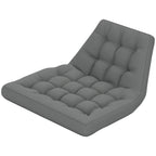 Sitzkissen, Außensitzkissen für Hängekorb und Schaukelstühle, Outdoor-Polsterkissen, Grau
