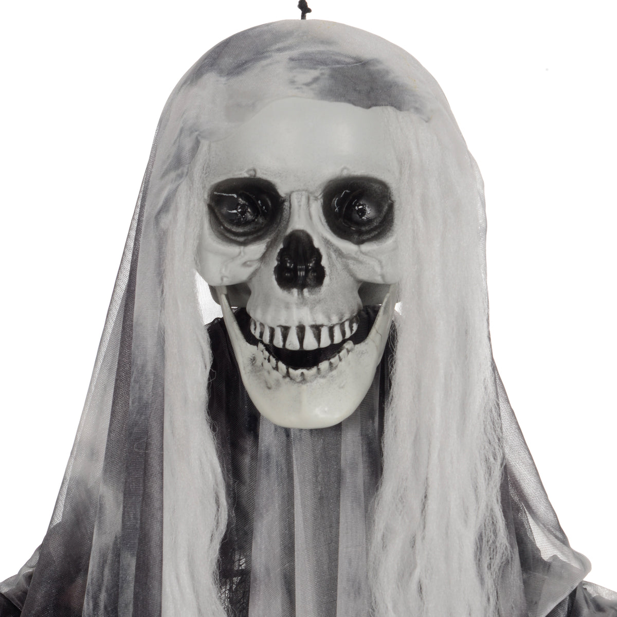 Set of 3 Hanging Skeleton Halloween Decorations, Scary Flying Ghost for Garden, Party, 90/110/170cm