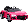 Kinder Elektroauto Audi R8 12V Kinderauto Fernbedienung Rosa