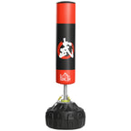  70'' Adult Freestanding Boxing Punch Bag Stand w/ Fillable Base Absorption Springs Suction Cups Professional Work Out Home Gym