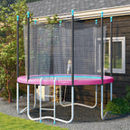 Ersatz-Randabdeckung für Trampoline, wasserfest, reißfest, Ø366 cm, Rosa
