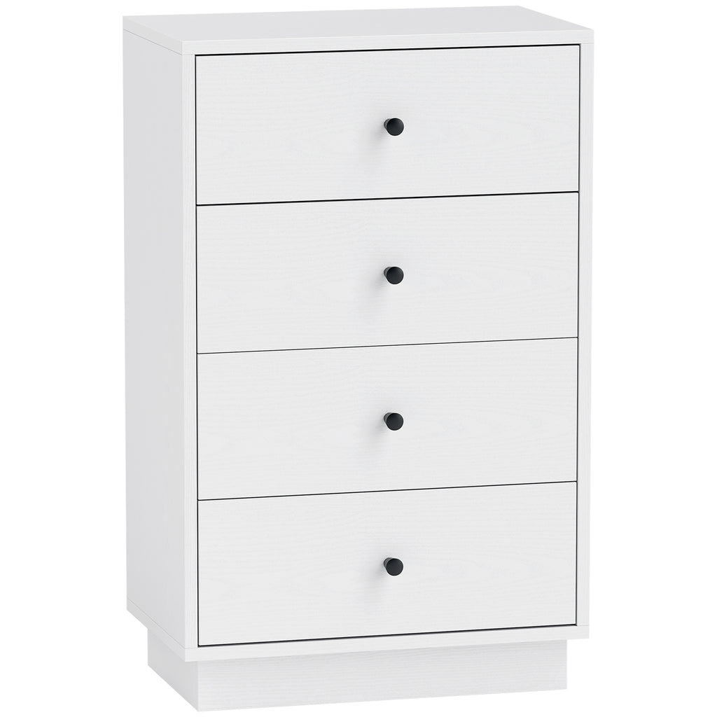 Kommode Sideboard mit 7 Schubladen Schrank aus Holzwerkstoff im Modern Stil 47 x 29 x 75 cm Wei?