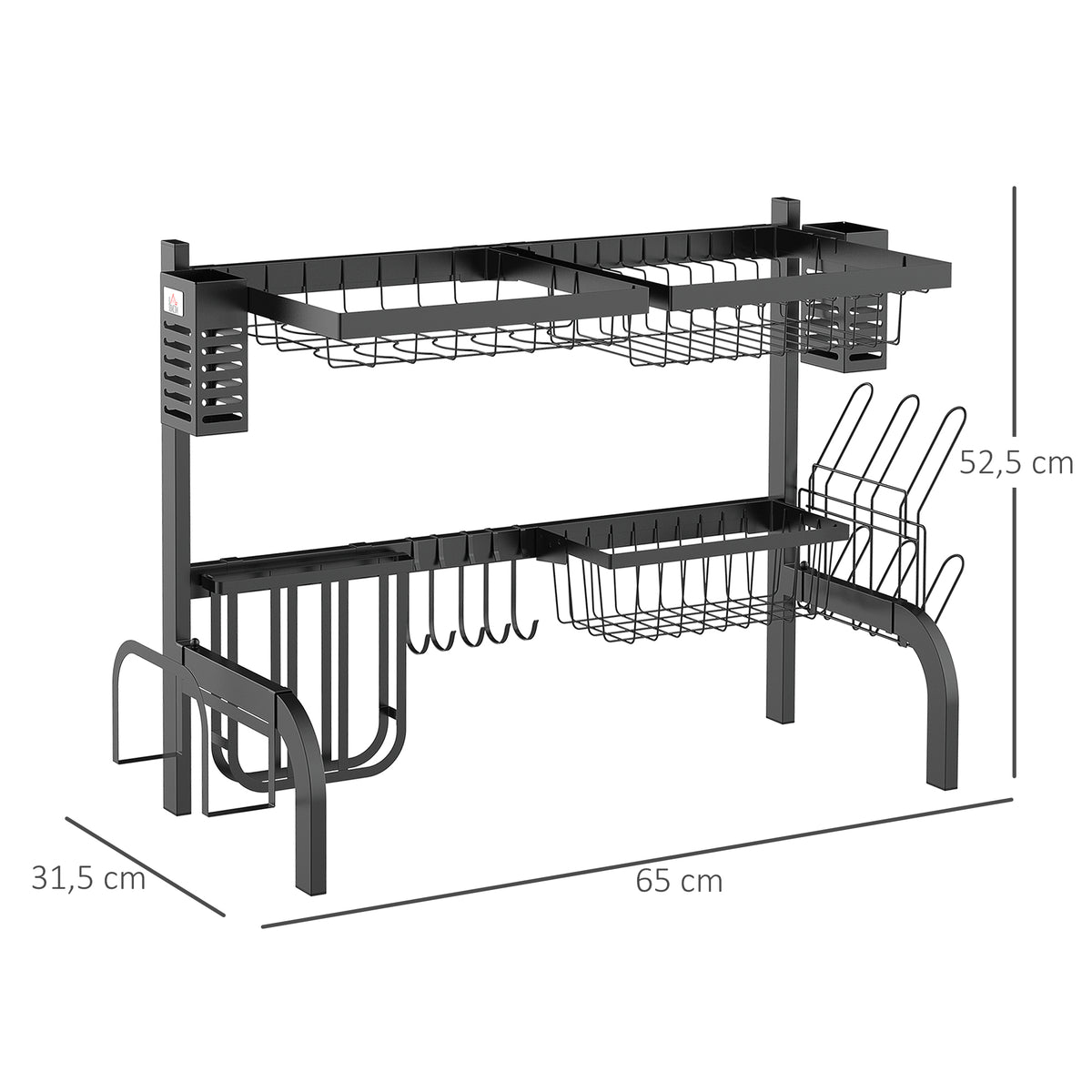 81.5cm Modular Over-Sink Drying Rack