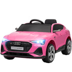 Elektro Kinderauto 12V Elektrofahrzeug Audi E-tron Elektroauto mit Fernbedienung, Sicherheitsgurt, f¨¹r 3-5 Jahre