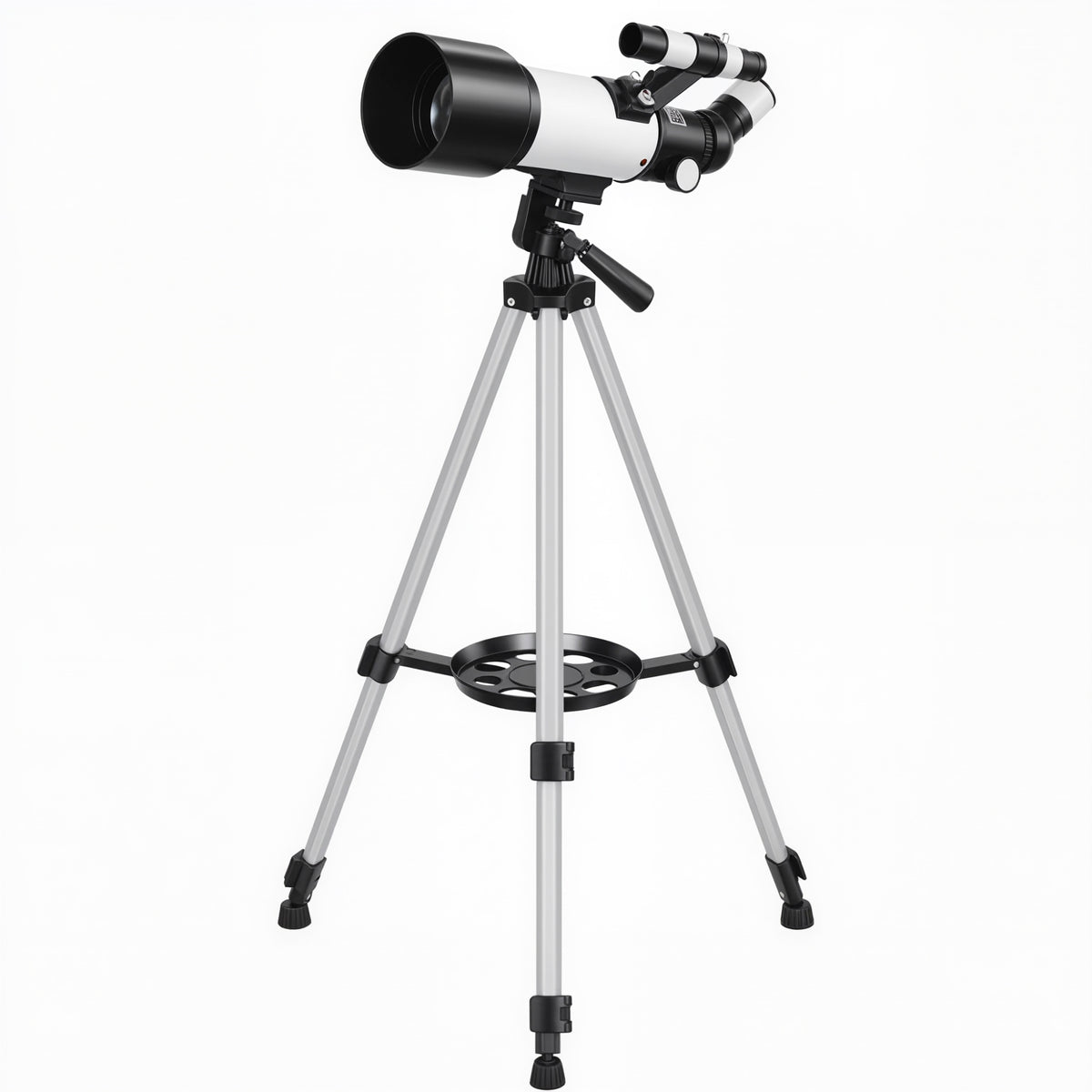 Astronomy Telescope for Adults and Beginners with 70 mm Aperture, Carry Bag, White