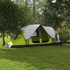 Camping Tent for 6 Man with 2000mm Water Resistant Rainfly and Carry Bag for Fishing Hiking Festival, Yellow