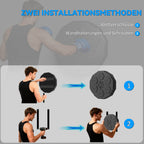 Music Boxing Machine with Bluetooth Connection and LED Light Smart, Wall Mounted for Punching Beat Boxing Training