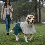 Hunderegenmantel Wasserdicht Hunde RegenjackenMittelgroße Hunde