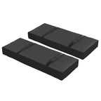 2er Set Sands?cke f¨¹r Sonnenschirm auff¨¹llbare bis 25 kg Sandsack f¨¹r Schirmst?nder 600D Oxford Schwarz