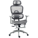 Multi-Adjustable Mesh Office Chair - Grey