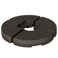 Set of 4 Fillable Parasol Weights - 100kg
