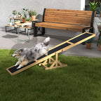 Hundewippe für Agility Training, rutschfest, bis 50 kg belastbar, 180 x 30 x 30 cm