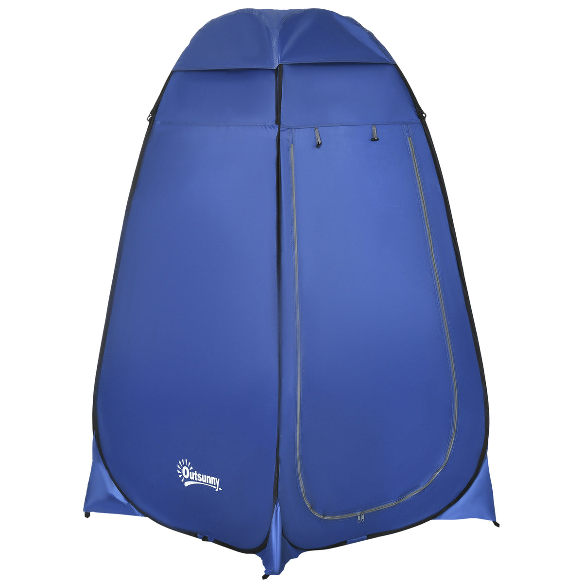 Pop-up Duschzelt, tragbare Toilettenzelt mit Tragetasche Fenster mobile Umkleidezelt WC Zelt Privatsphäre Toilette Umkleidekabine Wurfzelt Lagerzelt für Outdoor Camping Strand