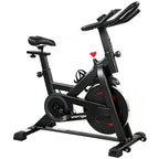 Exercise Bike, Indoor Stationary Bike with Smart APP, 0-100% Magnetic Resistance, Adjustable Seat & Handlebars