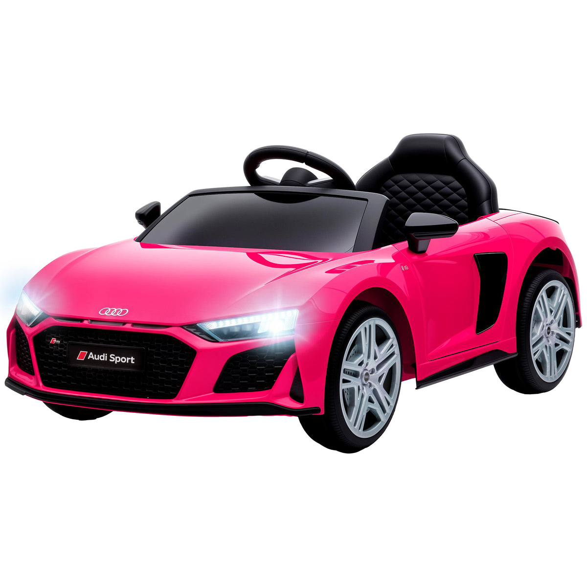 Kinder Elektroauto Audi R8 12V Kinderauto Fernbedienung Rosa