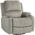 Relaxsessel mit Fu?st¨¹tze und Liegefunktion, inkl. Getr?nkehalter, bis 150 kg, Braun