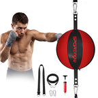 Boxgestell Doppelend Boxtraining mit Bungee-Seil verstellbare Seilschnalle Clip-on Montage