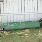 Mini Greenhouse, Portable Tunnel Green House, Green Grow House Steel Frame with 5 Mesh Windows, 3 M, Green