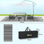 Outdoor Teppich robuster Wetterfest Outdoorteppich, Carpet mit Boho-Style, Outdoor-Teppich f¨¹r Wohnzimmer Balkon