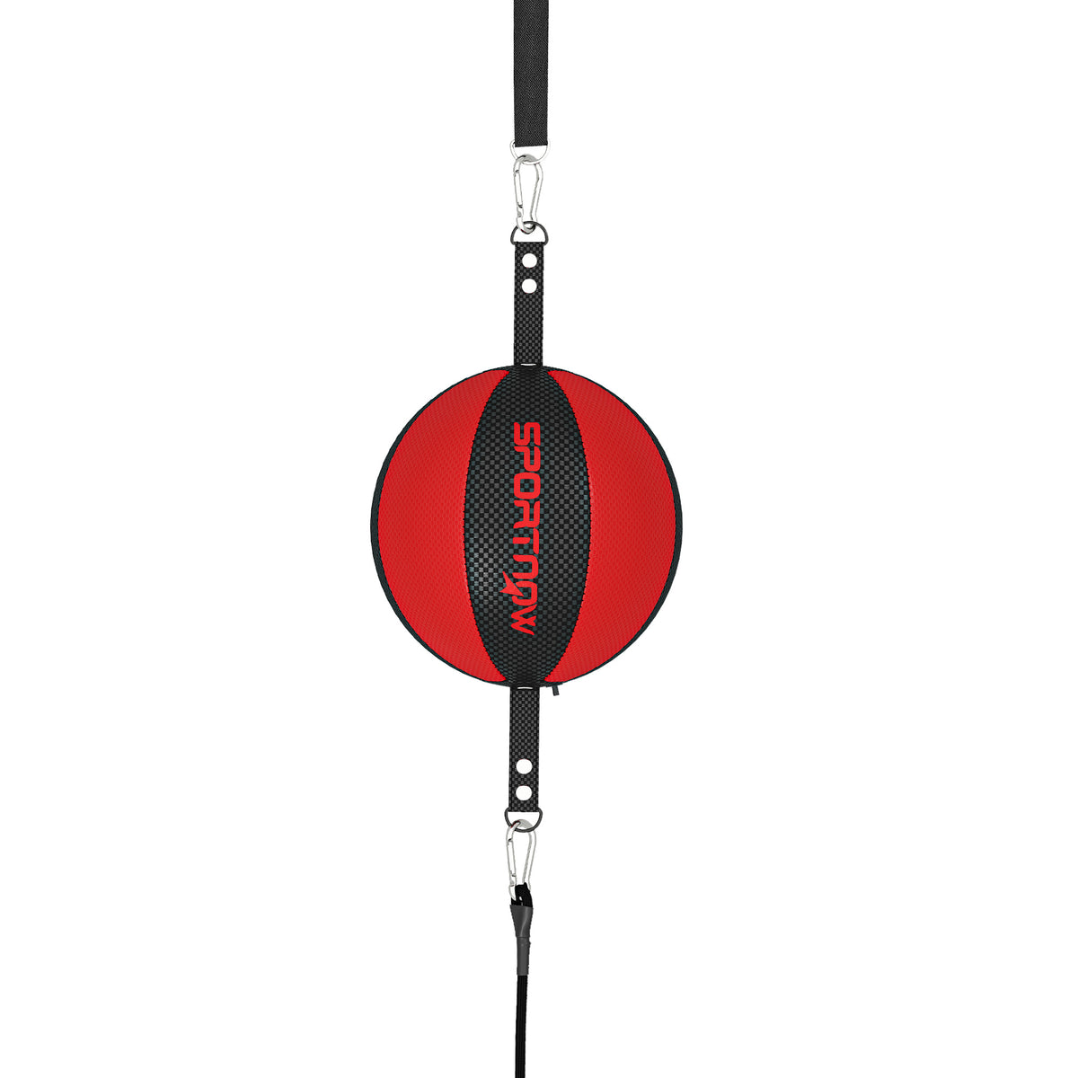 Boxgestell Doppelend Boxtraining mit Bungee-Seil verstellbare Seilschnalle Clip-on Montage