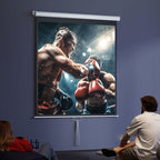 Beamer Leinwand 152 x 152 cm 85 Zoll 1:1 HD 4K Projektionsleinwand f¨¹r Heimkino B¨¹ro-Pr?sentationen