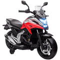 Elektro-Kindermotorrad, Honda, 3 km/h, Musik & Licht, 3-6 Jahre, bis 30 kg, Rot