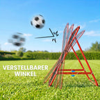 Rebounder Net, Practise Kickback Goal, for Teens, Adults Training - Red